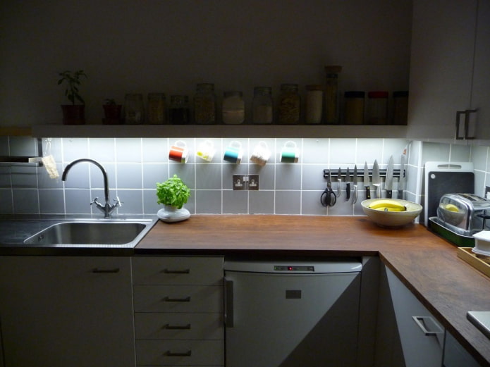 Illuminazione a LED per la cucina