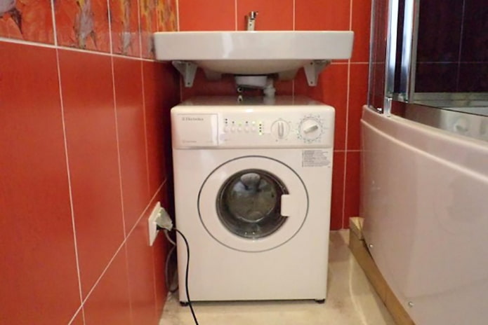 Installazione della lavatrice