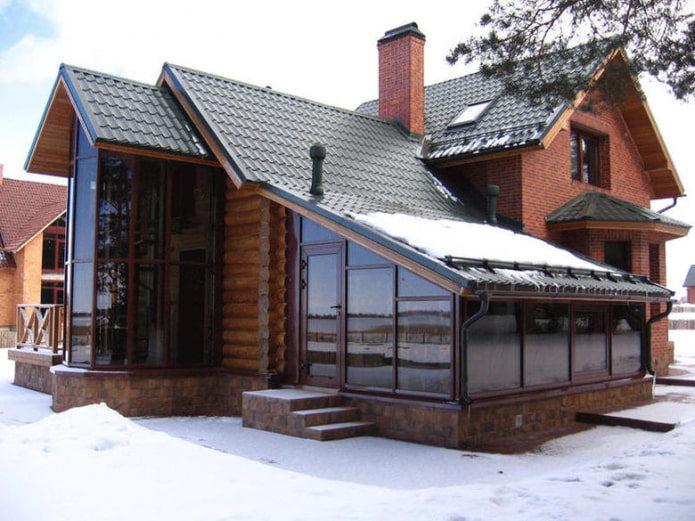 Veranda di una casa privata