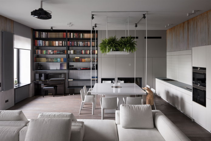 ampio monolocale con cucina