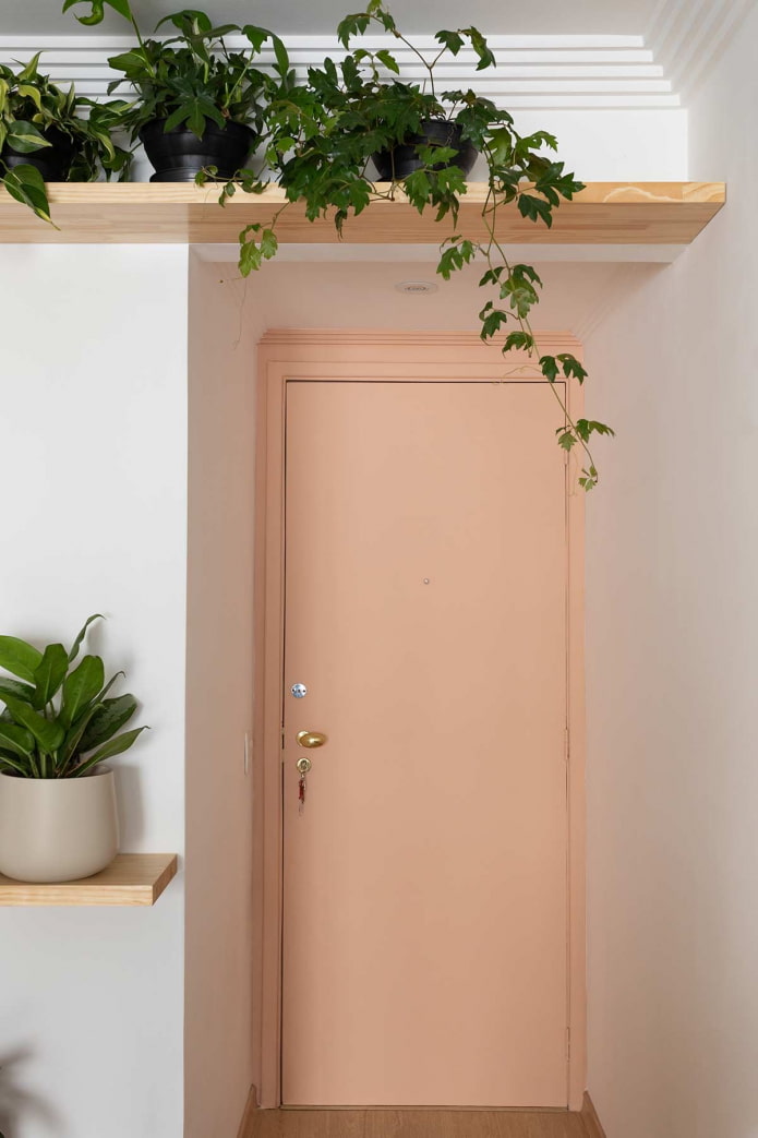 Fiori sopra la porta