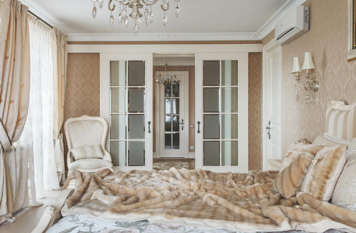 porte scorrevoli in stile classico