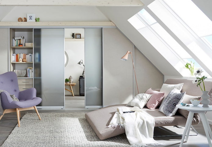 porte scorrevoli all'interno