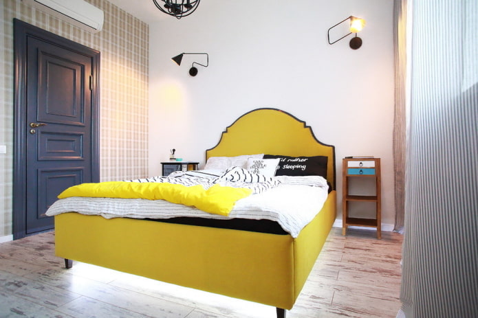 letto a una piazza e mezza all'interno