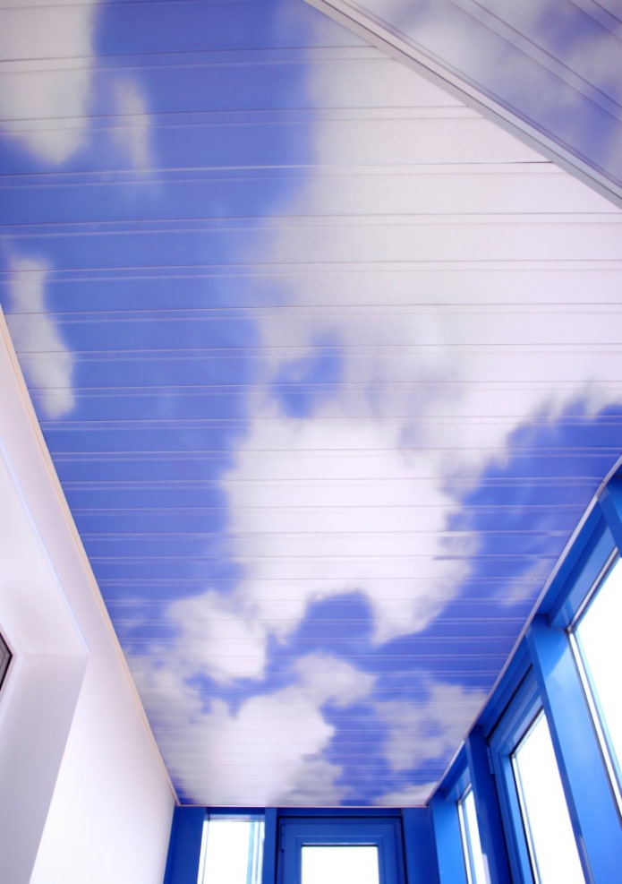 stampa fotografica sul soffitto