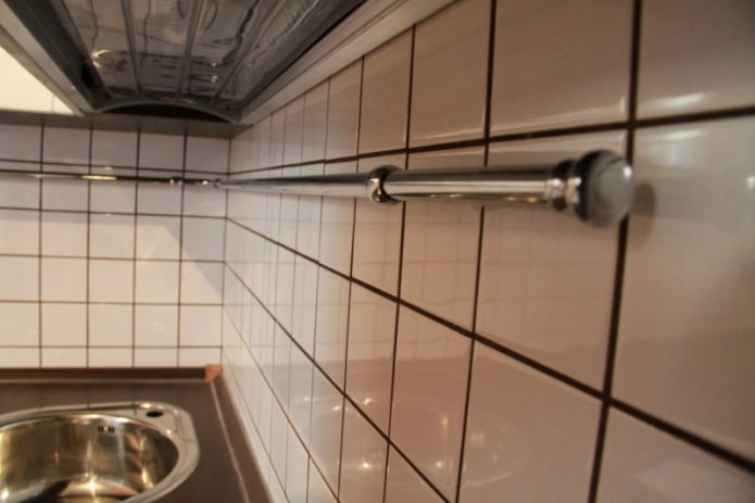 ringhiera per cucina pronta all'uso