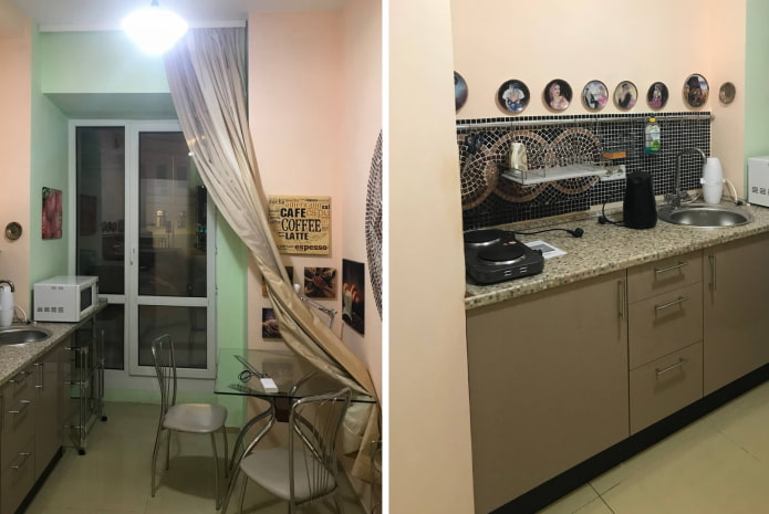 Cucina prima della ristrutturazione