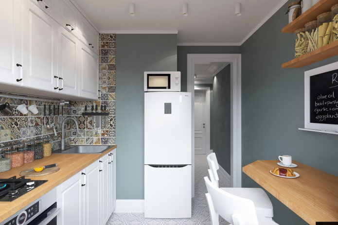 cucina in una Krusciovka