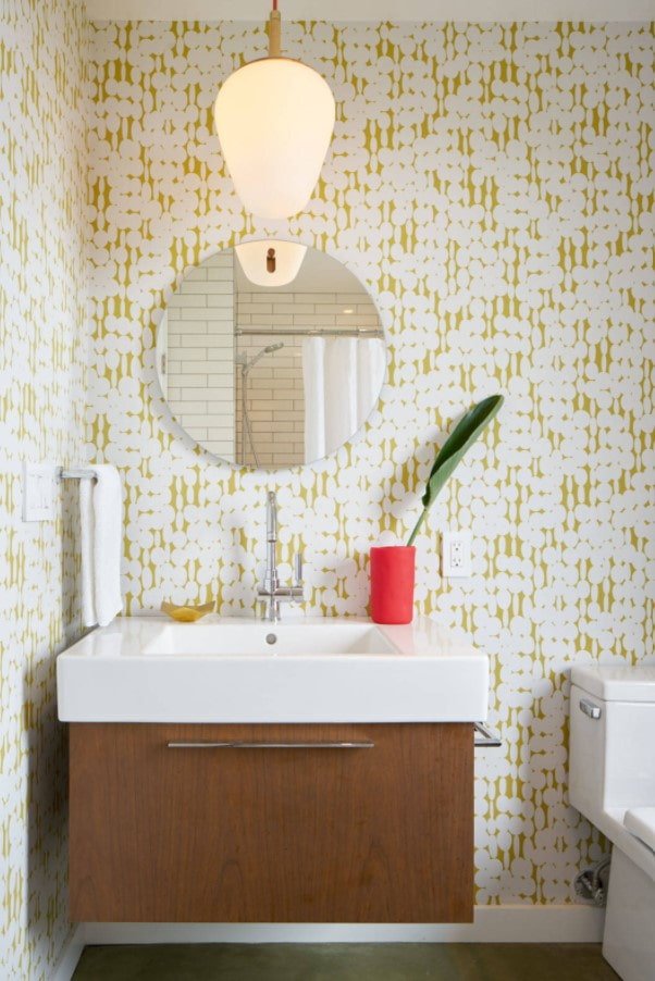 bagno in stile retrò