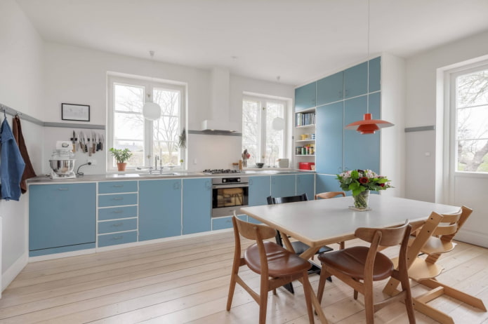 cucina blu