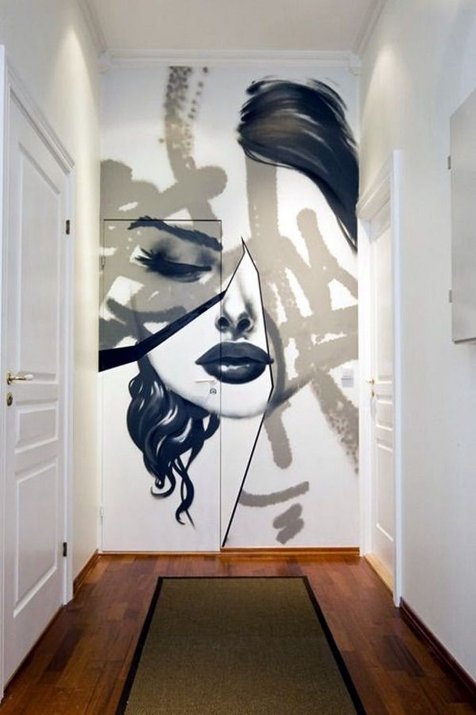 pittura sul muro