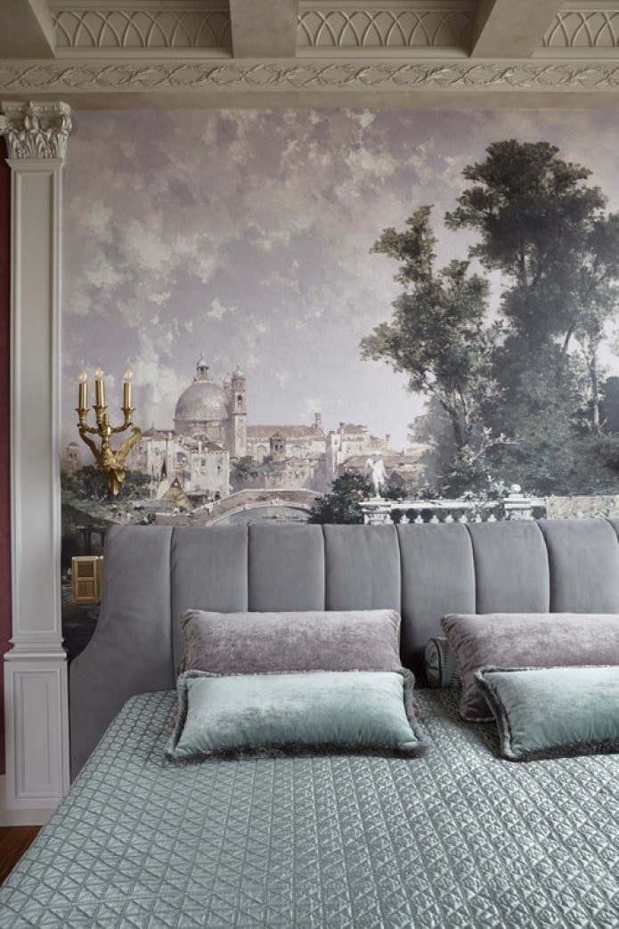 paesaggio in camera da letto
