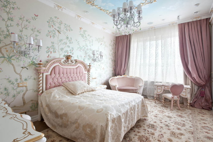 camera da letto in stile classico