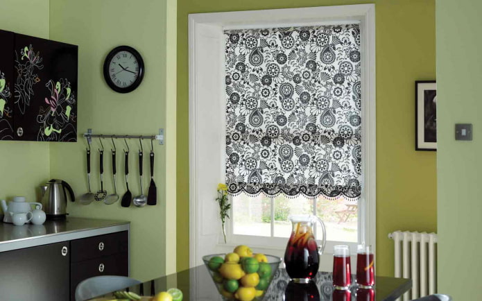 tenda con un ornamento