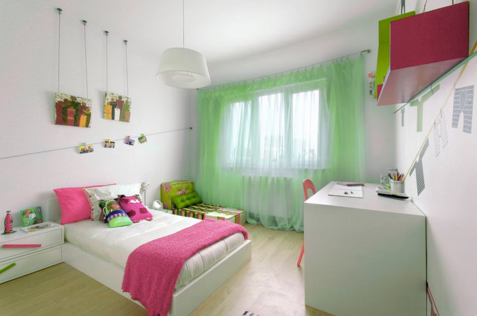 tulle verde chiaro
