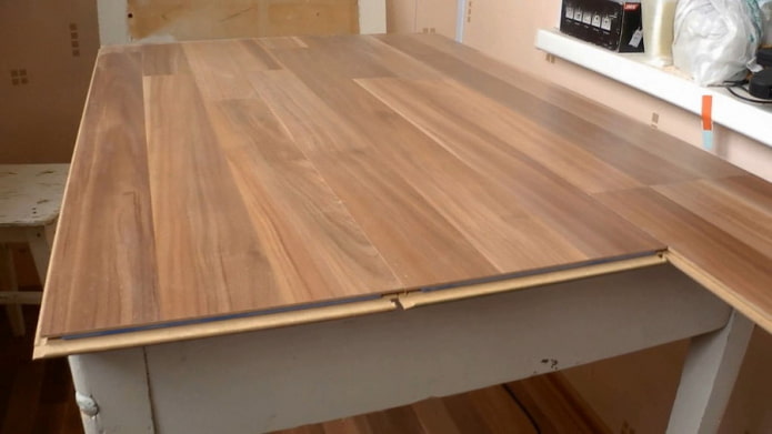 piano di lavoro in laminato