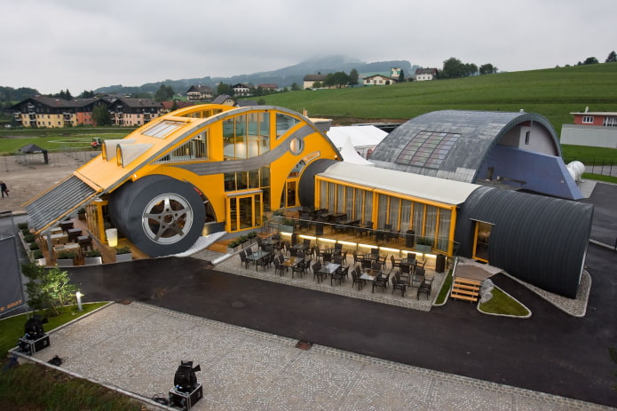 ristorante in auto in Austria