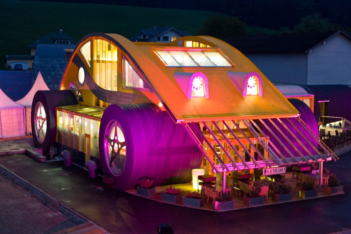 casa in auto in Austria