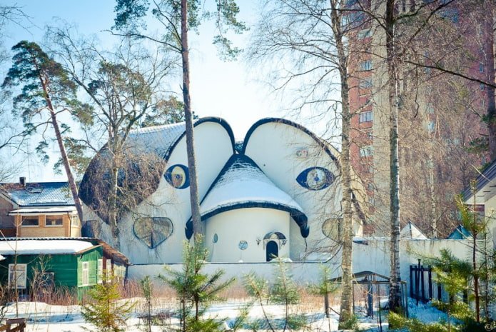 casa con gli occhi a Sestroretsk