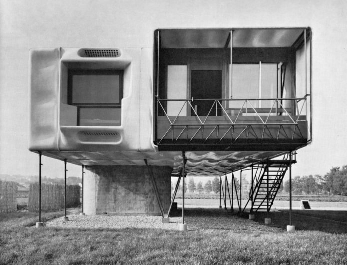casa di plastica a Leningrado