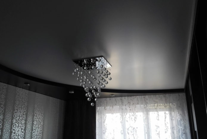 soffitto teso in raso