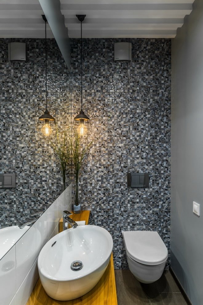 design del water nei toni del grigio