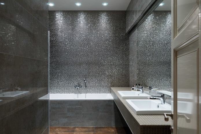 illuminazione spot in bagno