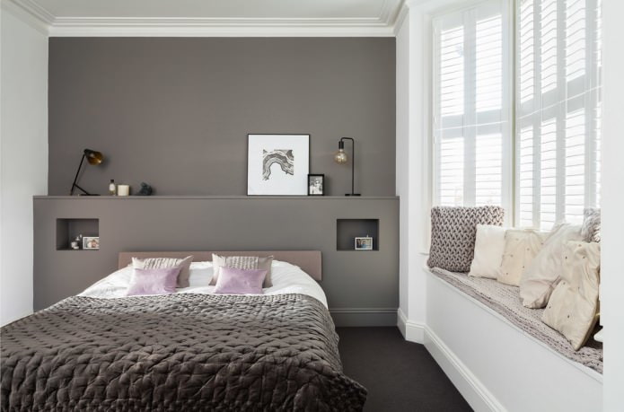 Stile moderno in camera da letto