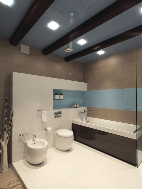 Soffitto grigio-blu
