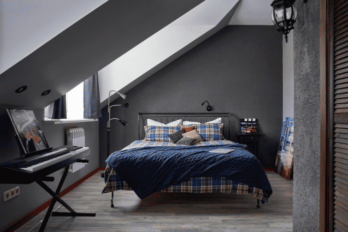 design d'interni grigio