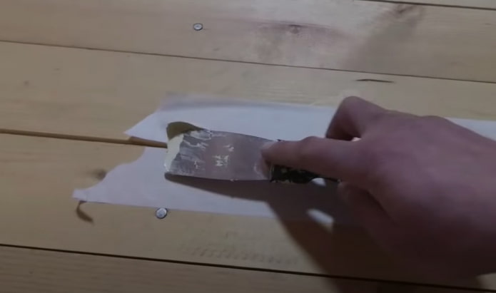 applicazione dello stucco