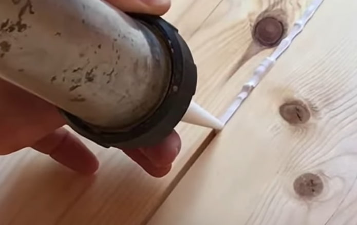 applicazione del sigillante