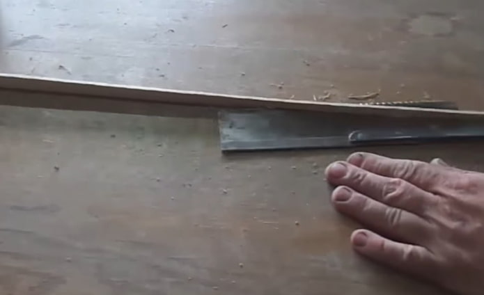 tagliare l'eccesso