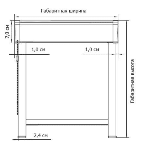 Sistema UNI2 (calcolo della larghezza della tenda)