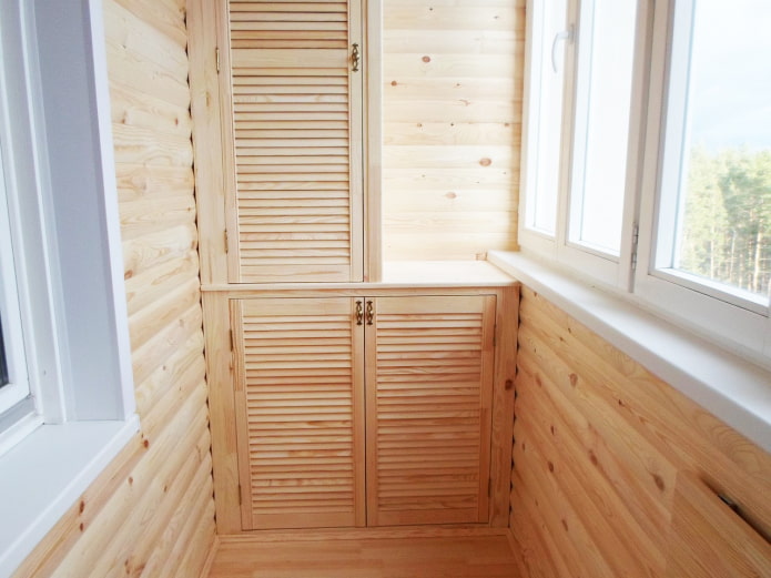 armadietto color legno