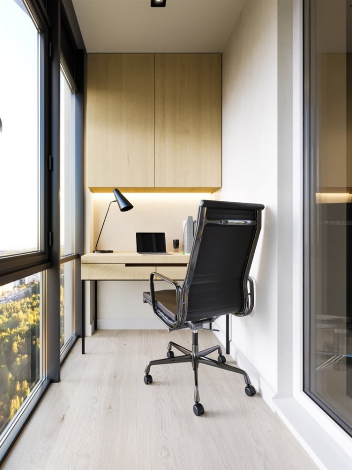 balcone minimalista