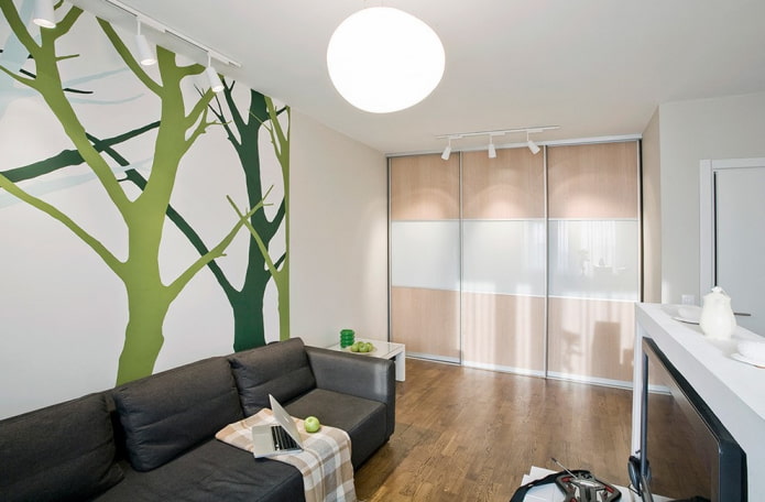 armadio all'interno dell'ingresso