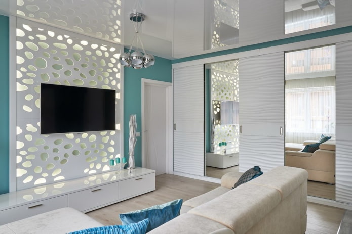 armadio all'interno dell'ingresso
