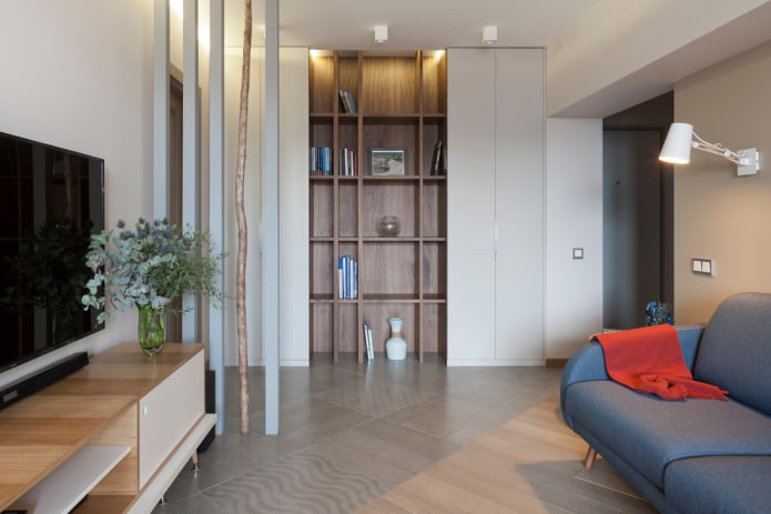 armadio all'interno dell'ingresso