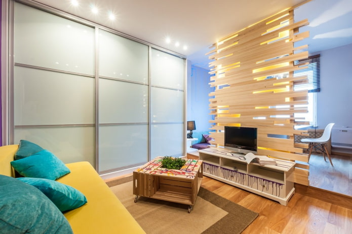 armadio all'interno dell'ingresso