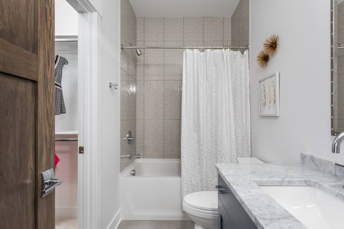 Tenda per il bagno