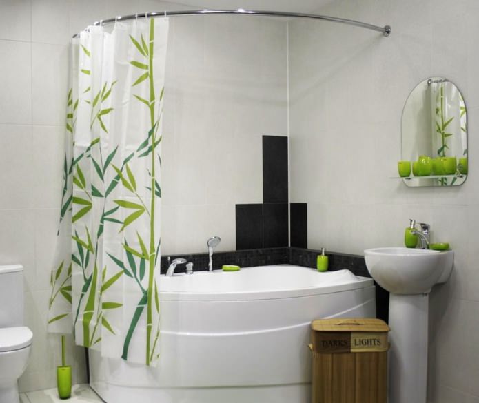 tenda per il bagno