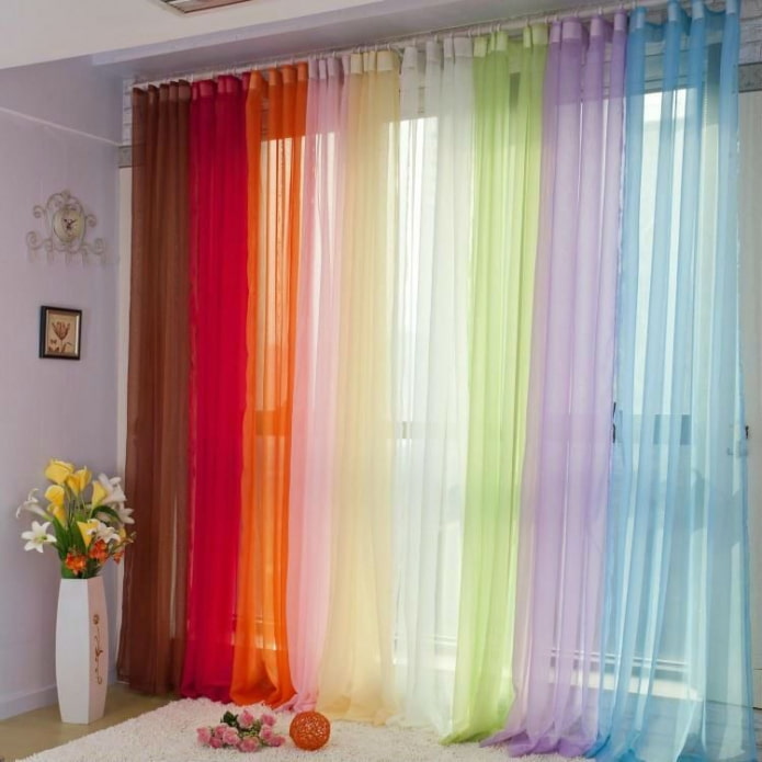 velo arcobaleno
