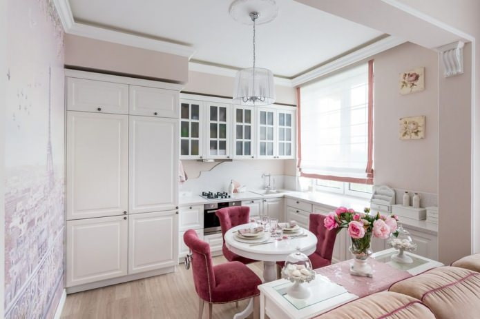 tende a pacchetto in stile classico moderno