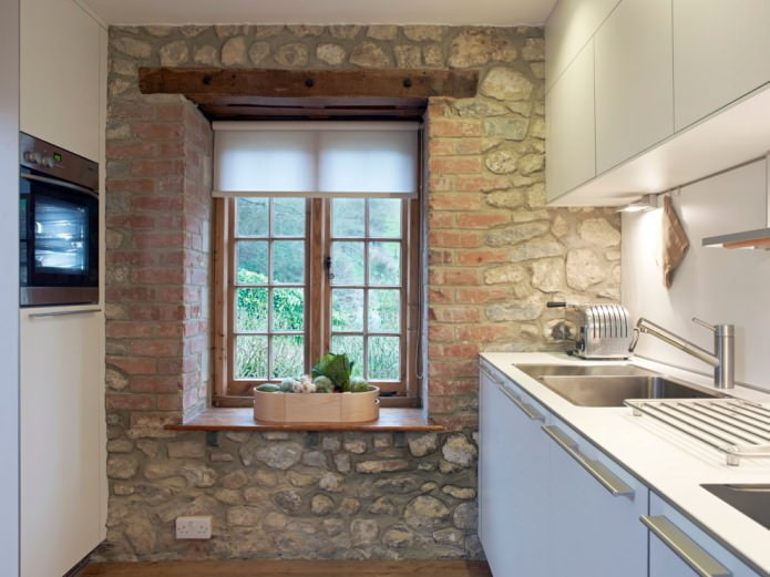 tenda in cucina