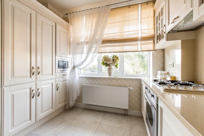 tende in cucina
