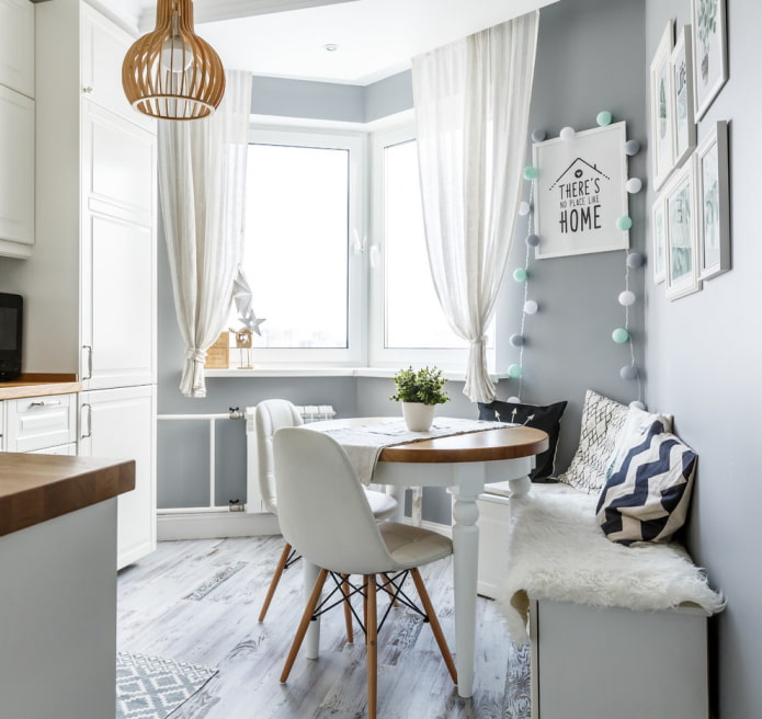 tulle in stile scandinavo