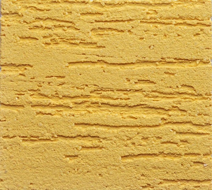 intonaco giallo