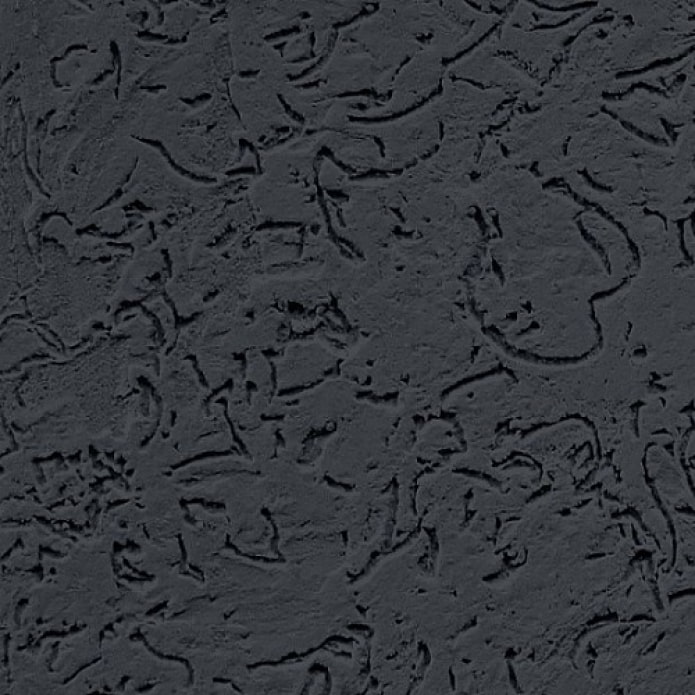 intonaco decorativo nero