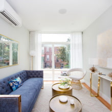 Come utilizzare un divano blu in un interno?-5